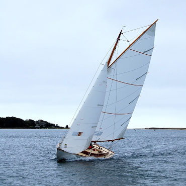 The Wianno Senior Knockabout, a Crosby designed and built boat, has dominated one-design racing in Nantucket Sound for over 100 years.