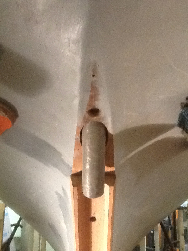 Rudder construction.