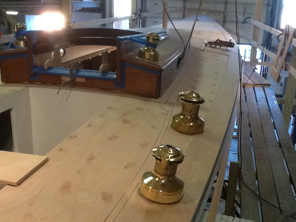 Mapping out hardware, locations on deck.